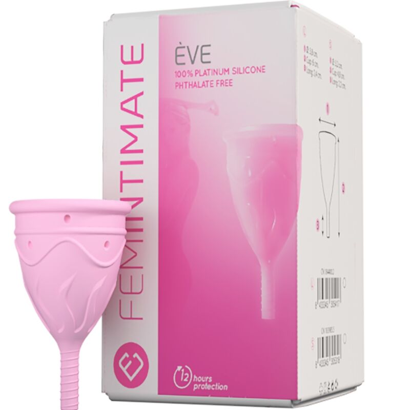 FEMINTIMATE – EVE COPA MENSTRUAL SILICONA TALLA L