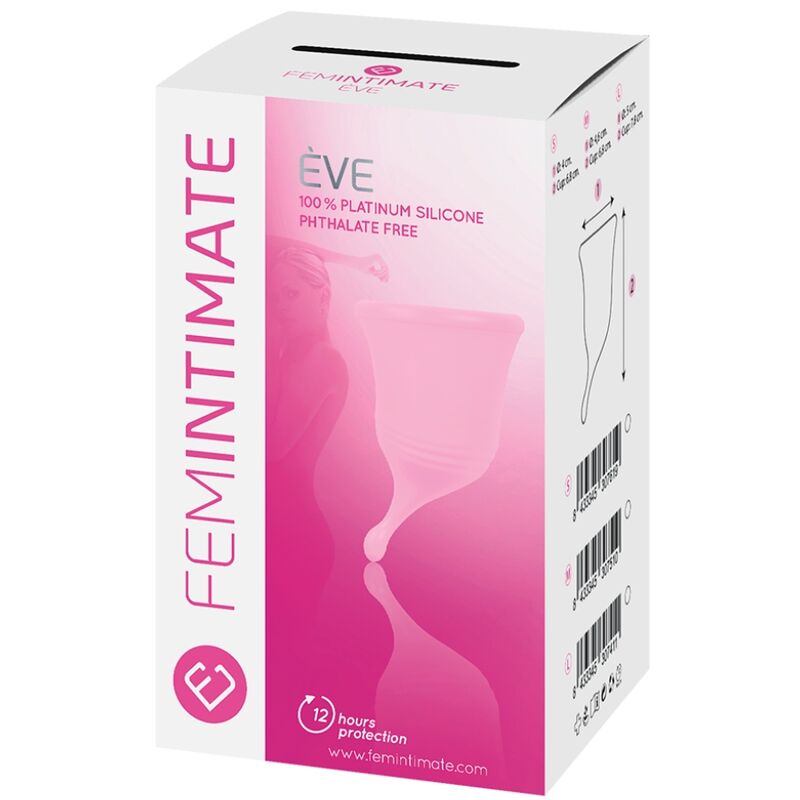 FEMINTIMATE – EVE NEW COPA MENSTRUAL SILICONA TALLA L