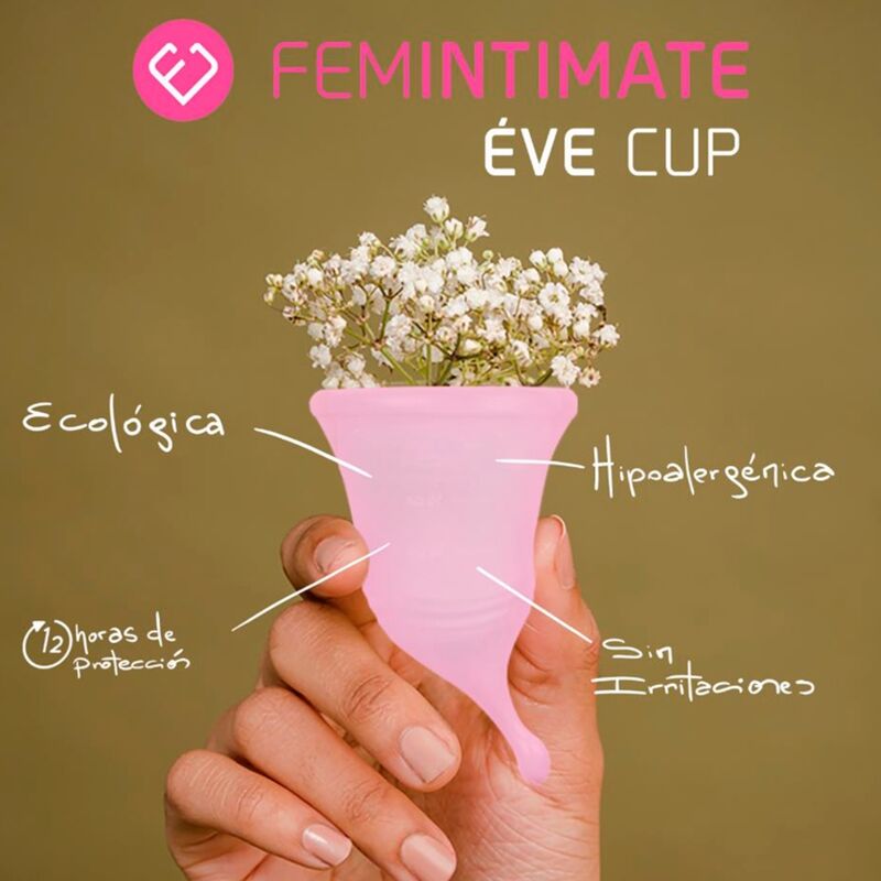 FEMINTIMATE – EVE NEW COPA MENSTRUAL SILICONA TALLA M