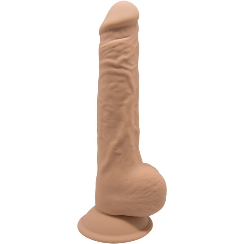 SILEXD – MODELO 1 PENE REALISTICO SILICONA PREMIUM SILEXPAN CARAMELO 24 CM