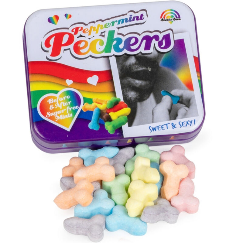 SPENCER  FLEETWOOD – PECKERS CARAMELOS ARCOIRIS DE MENTA