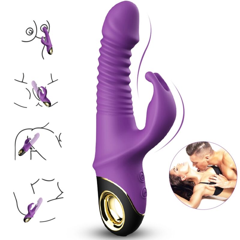 ARMONY – ZING DILDO VIBRADOR RABBIT VIOLETA