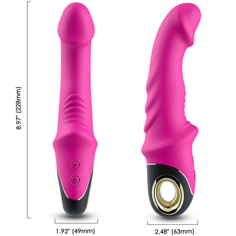 ARMONY – JOYBLADE DILDO VIBRADOR ROTADOR FUCSIA