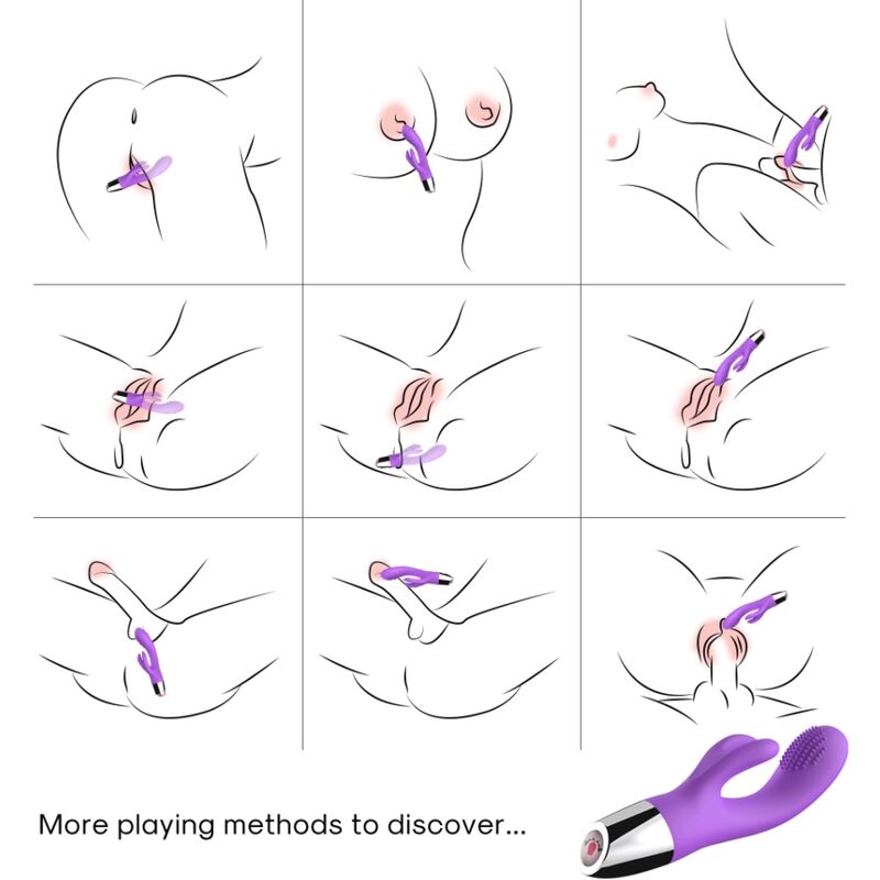 ARMONY – VIBRADOR RABBIT VIOLETA