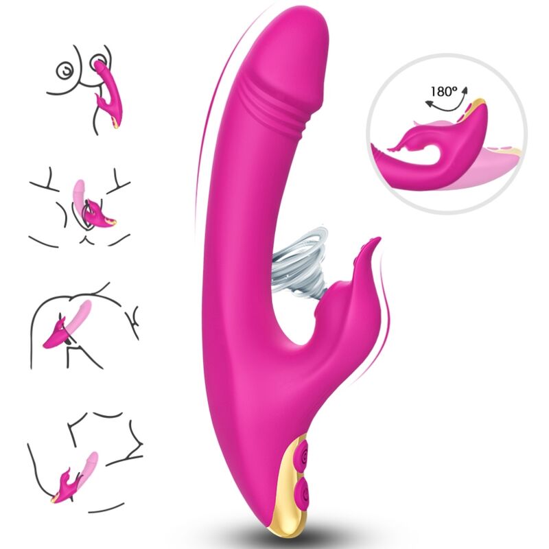 ARMONY – AMANT SUCCIONADOR CLITORIS  PUNTO G FUCSIA