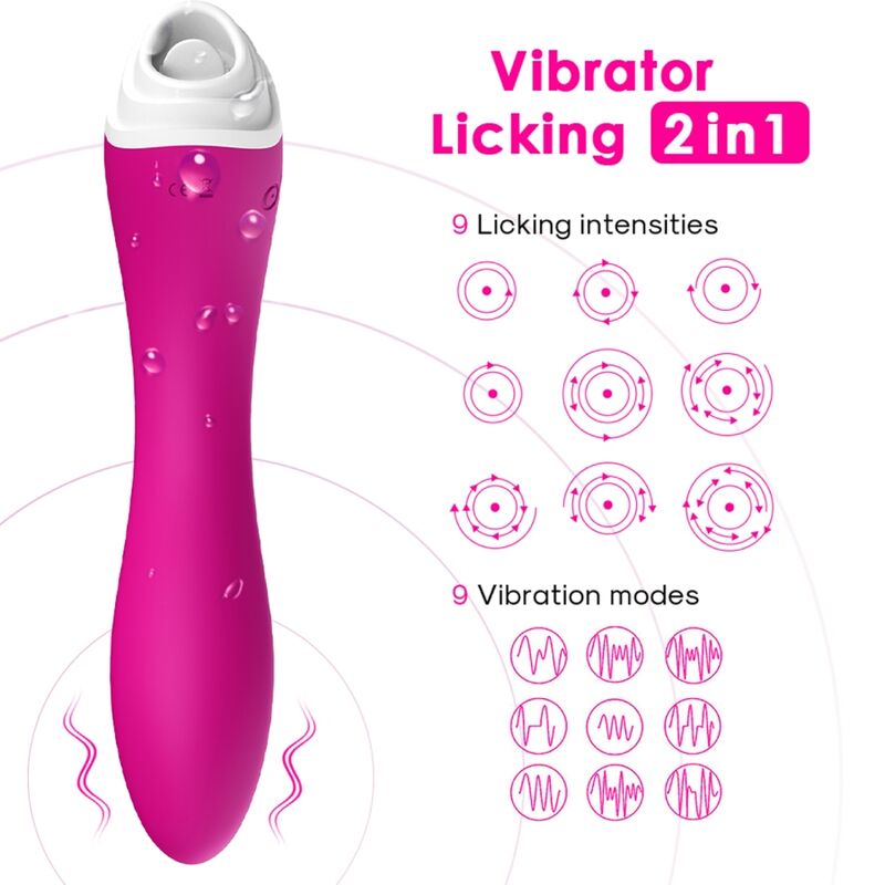 ARMONY – FAIRYLAND ESTIMULADOR CON LENGUA CLITORIS  VIBRADOR FUCISA