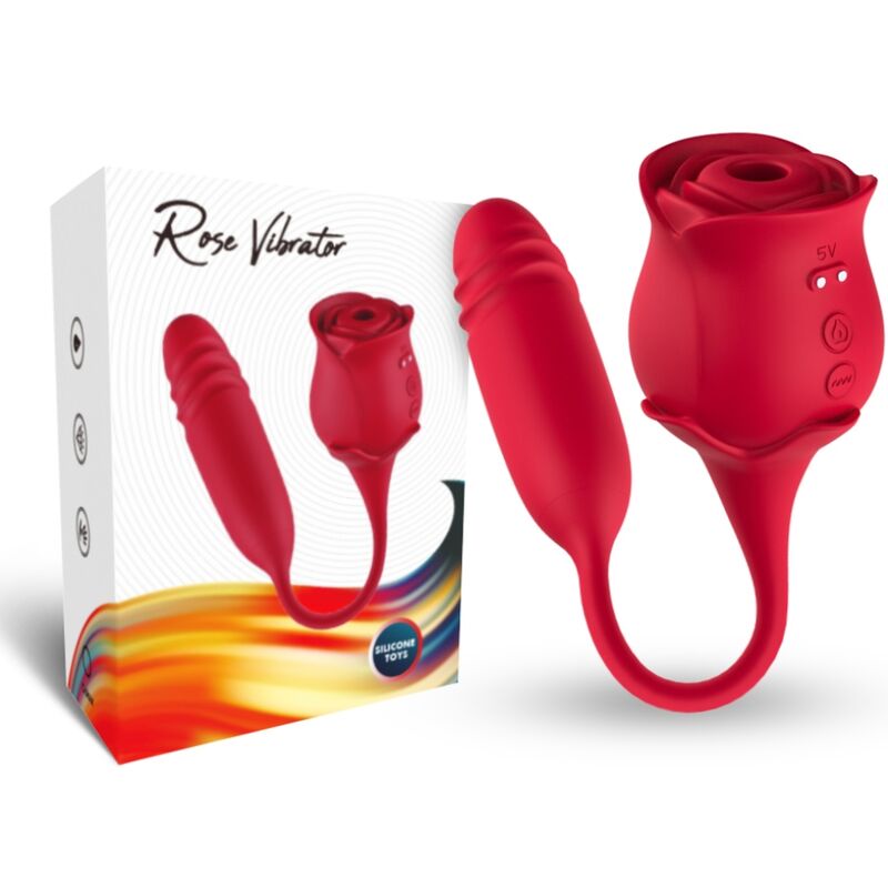 ARMONY – ROSEKNIGTH SUCCIONADOR CLITORIS  VIBRADOR ROJO