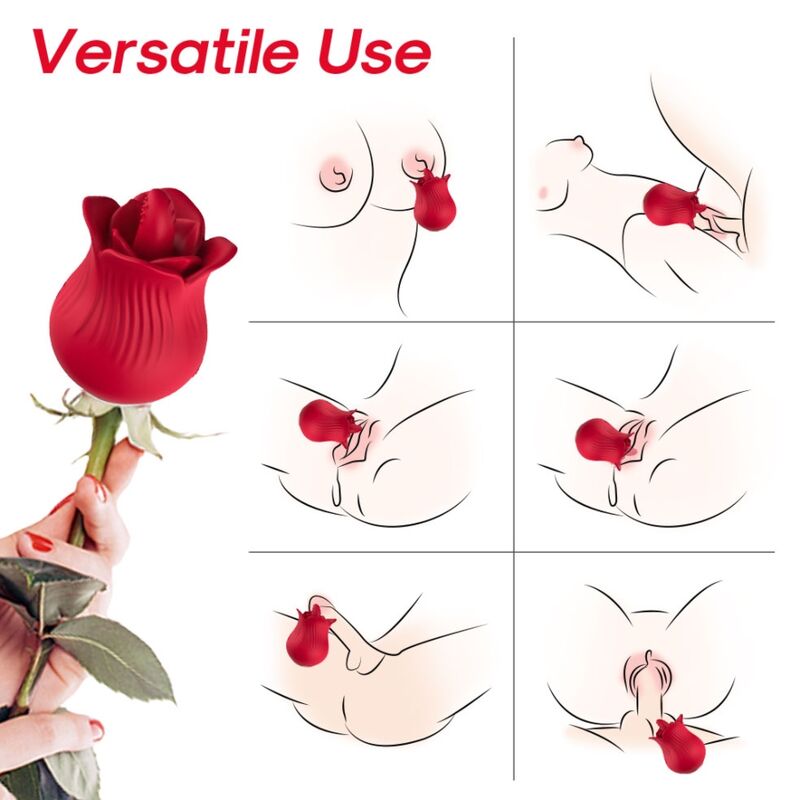 ARMONY – ROSA VIBRADOR  ESTIMULADOR ROJO