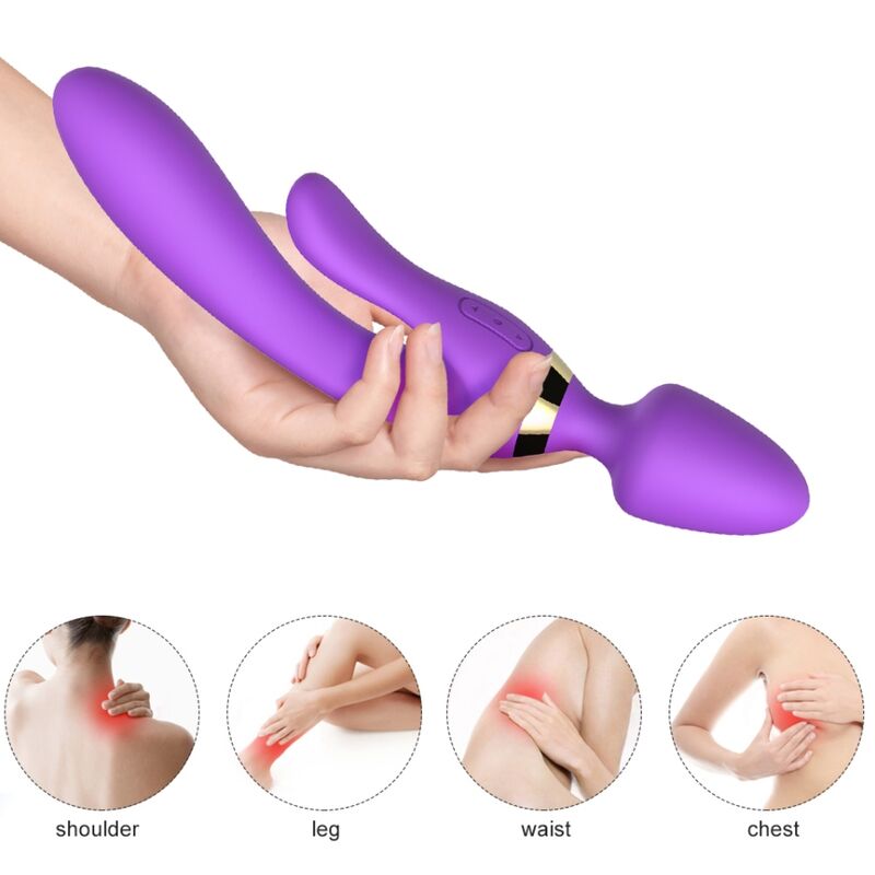 ARMONY – MASAJEADOR  VIBRADOR RABBIT VIOLETA