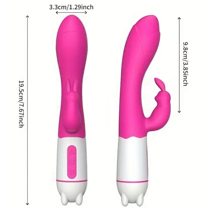 ARMONY – HAPPY VIBRADOR  ESTIMULADOR RABBIT FUCSIA