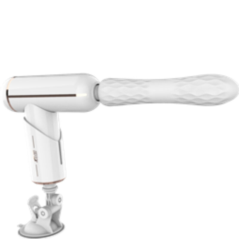 ARMONY – FKING MACHINE VIBRADOR AJUSTABLE  AUTOMATICO BLANCO