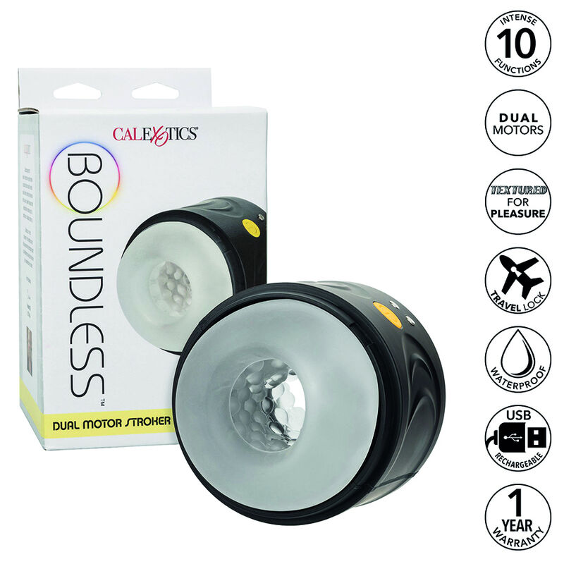 CALEXOTICS – BOUNDLESS MASTURBADOR DOBLE MOTOR