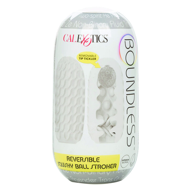 CALEXOTICS – BOUNDLESS STROKER BLANDO REVERSIBLE GRIS