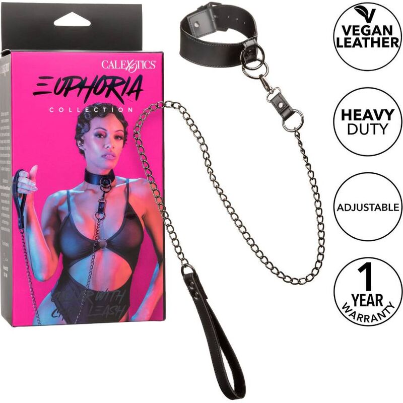 CALEXOTICS – EUPHORIA COLLAR CON CORREA DE CADENA