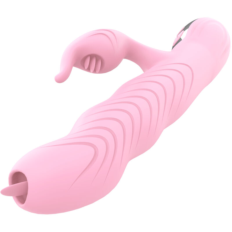 ARMONY – MARCIA VIBRADOR  THRUSTING DOBLE LENGUA EFECTO CALOR ROSA