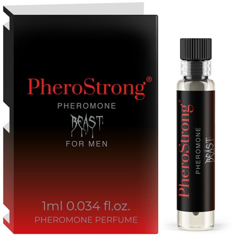 PHEROSTRONG – PERFUME CON FEROMONAS BEAST PARA HOMBRE 1 ML