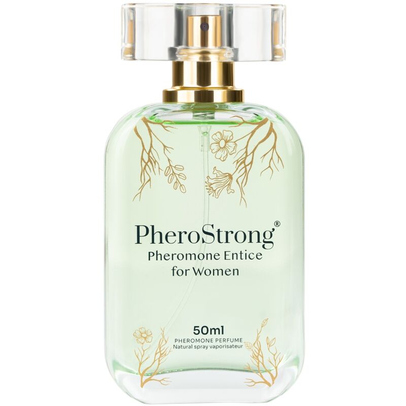 PHEROSTRONG – PERFUME CON FEROMONAS ENTICE PARA MUJER 50 ML