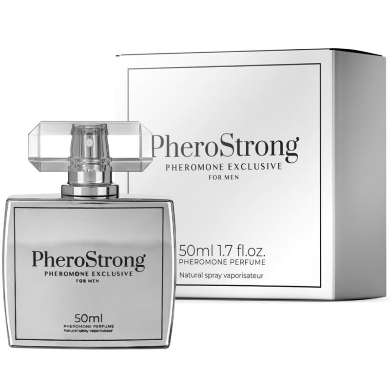 PHEROSTRONG – PERFUME CON FEROMONAS EXCLUSIVE PARA HOMBRE 50 ML