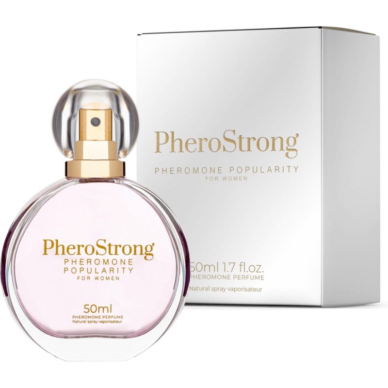 PHEROSTRONG – PERFUME CON FEROMONAS POPULARITY PARA MUJER 50 ML