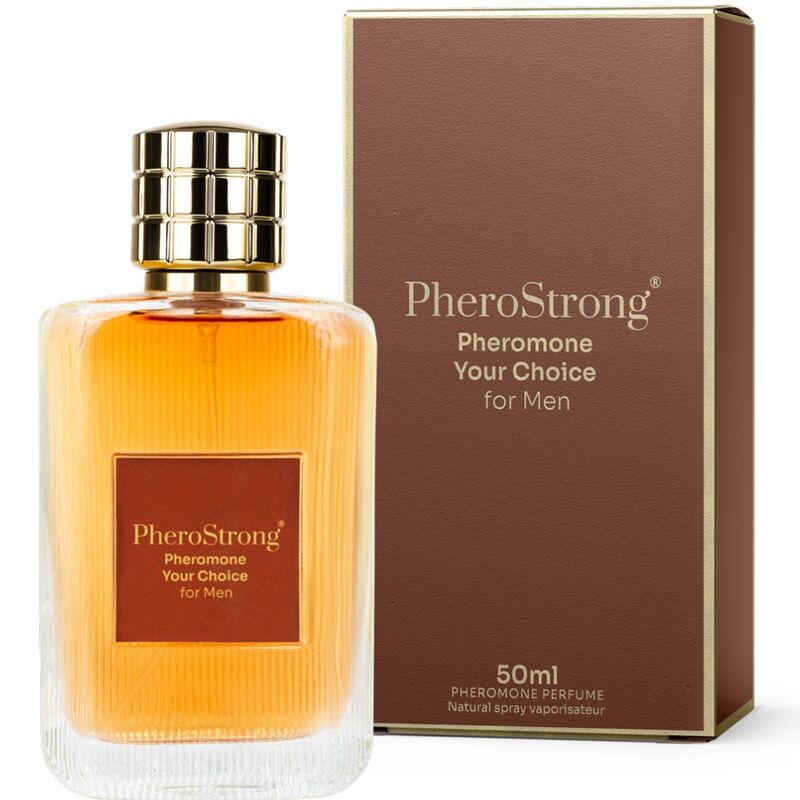 PHEROSTRONG – PERFUME CON FEROMONAS YOUR CHOICE PARA HOMBRE 50 ML