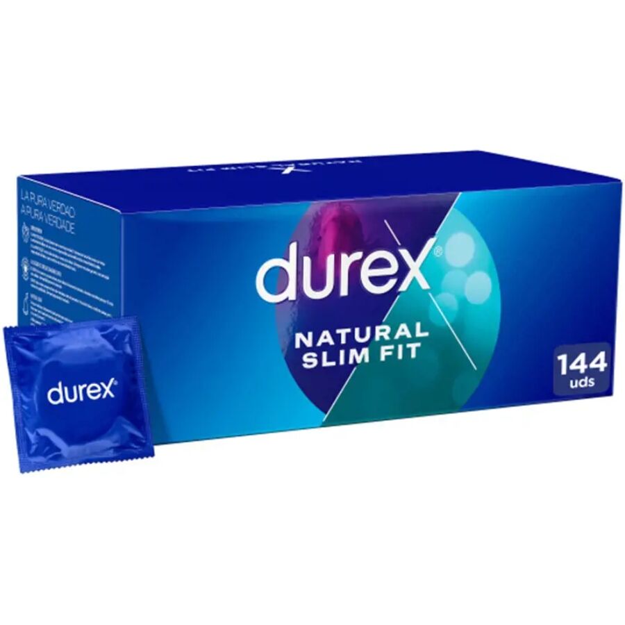 DUREX – NATURAL SLIM FIT BASIC 144 UNIDADES