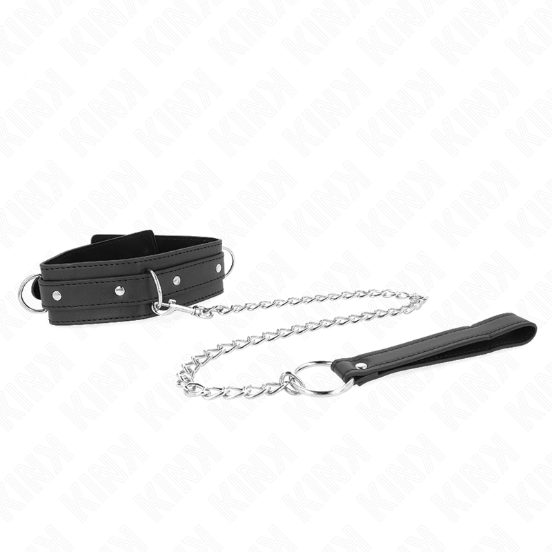 KINK – COLLAR CON CORREA 65 CM 3 ANILLOS MODELO 1 AJUSTABLE 38-49 CM X 5 CM