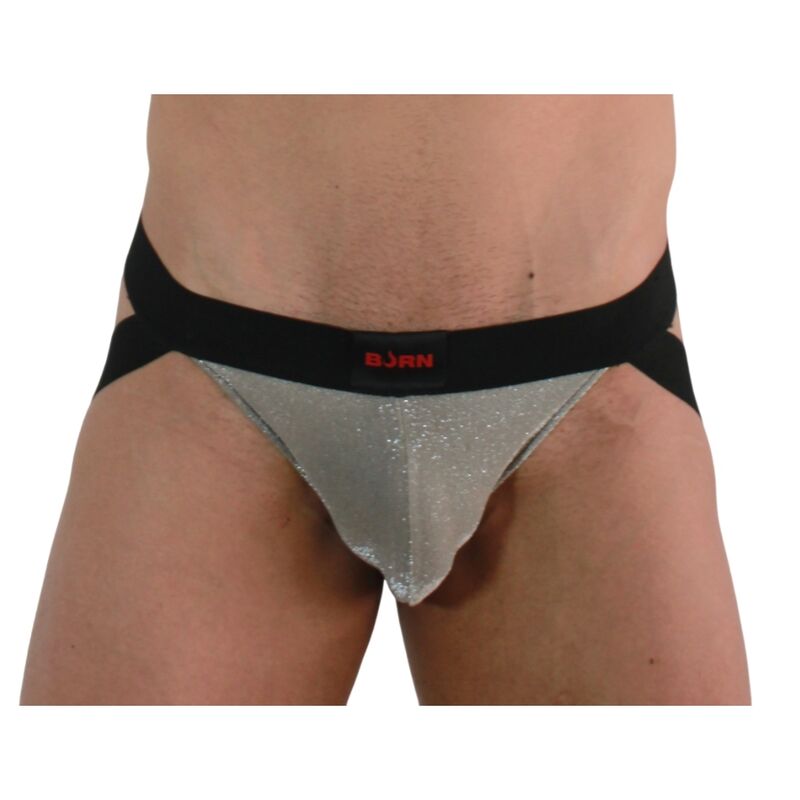 BURN – 001 JOCK BRILLANTE BEIGE / NEGRO S