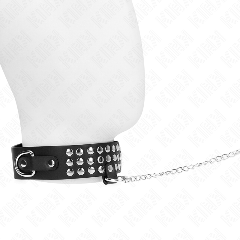 KINK – COLLAR CON CORREA 65 CM CON BRILLOS AJUSTABLE 37-42 CM X 5.3 CM