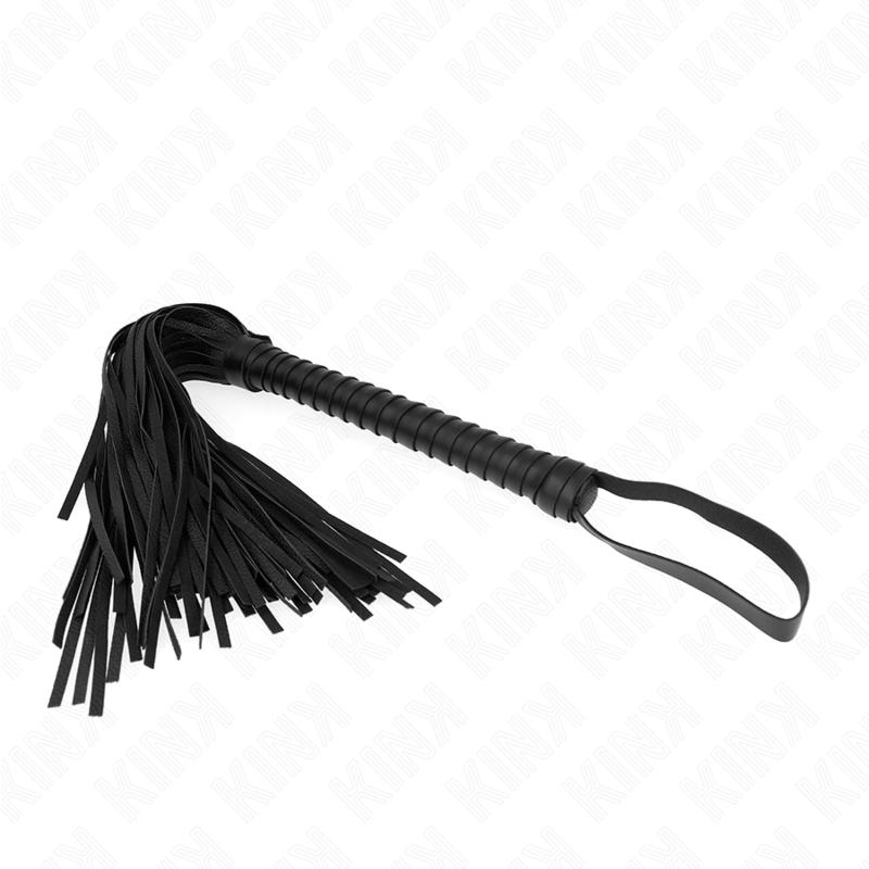 KINK – LÁTIGO CON MANGO TEXTURIZADO NEGRO 48.5 CM