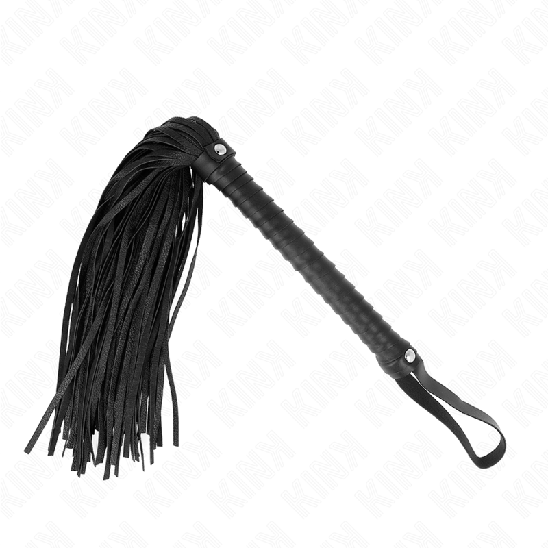 KINK – LÁTIGO CON MANGO TEXTURIZADO NEGRO 48.5 CM