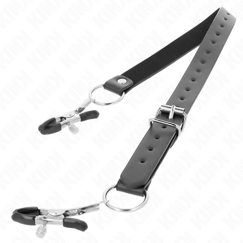 KINK – PINZAS PARA CLÍTORIS 4 ENGANCHES AJUSTABLE 34-48 CM