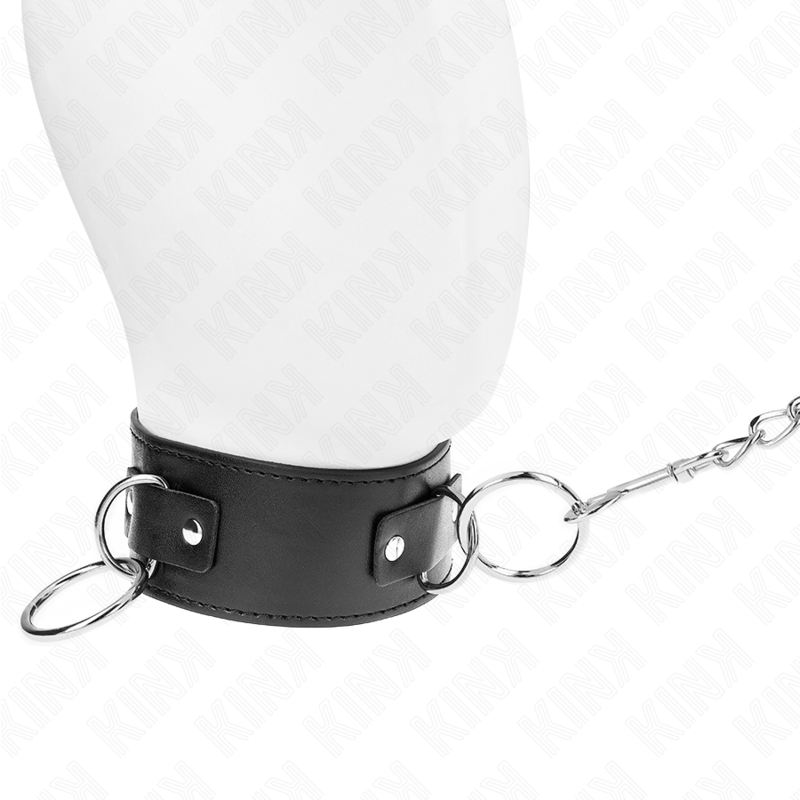 KINK – COLLAR CON CORREA 65 CM 3 ANILLOS MODELO 2 AJUSTABLE 36-43 CM X 5 CM