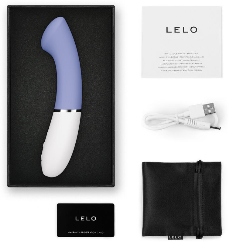 LELO –   GIGI™ 3 VIBRADOR PUNTO G AZUL