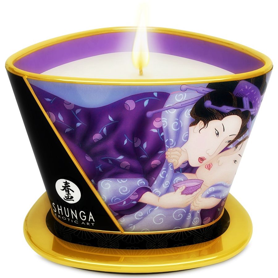 SHUNGA – MINI CARESS BY CANDELIGHT VELA MASAJE FRUTAS EXÓTICAS 170 ML