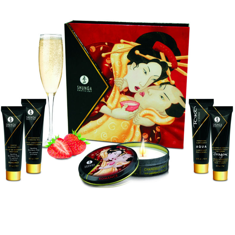 SHUNGA – KIT SECRET GEISHA FRESAS Y CAVA