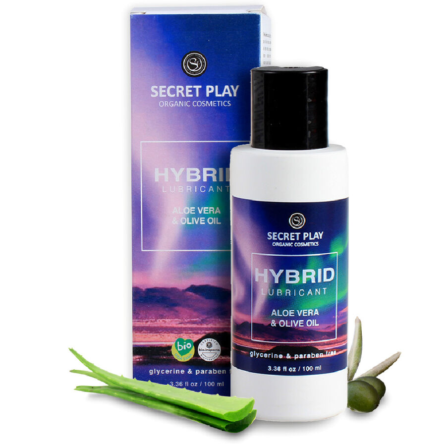 SECRETPLAY – LUBRICANTE ORGANICO HIBRIDO 100 ML