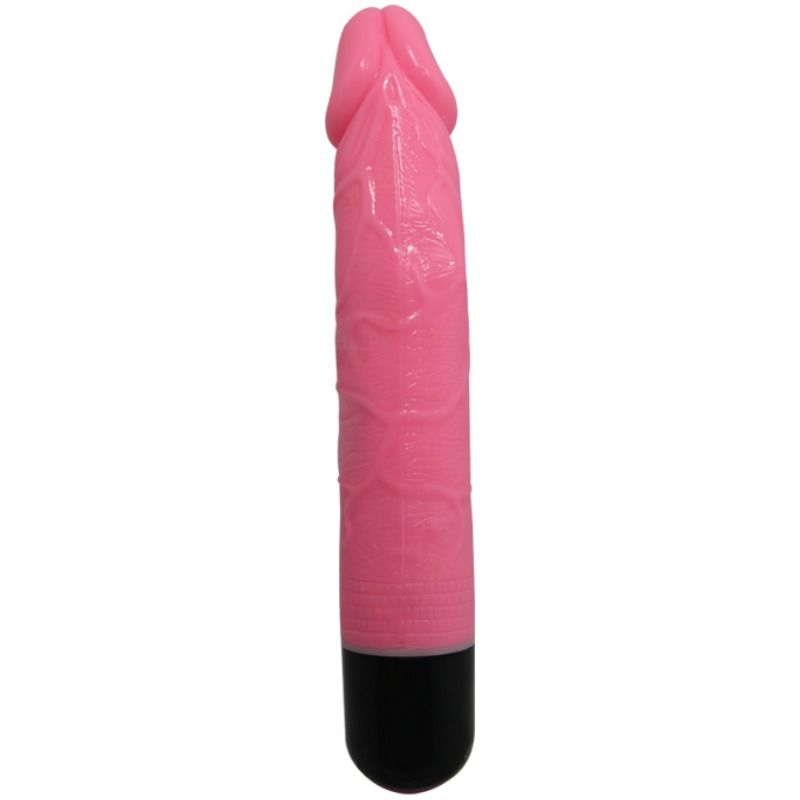 BAILE – COLORFUL SEX VIBRADOR REALISTICO ROSA 23 CM