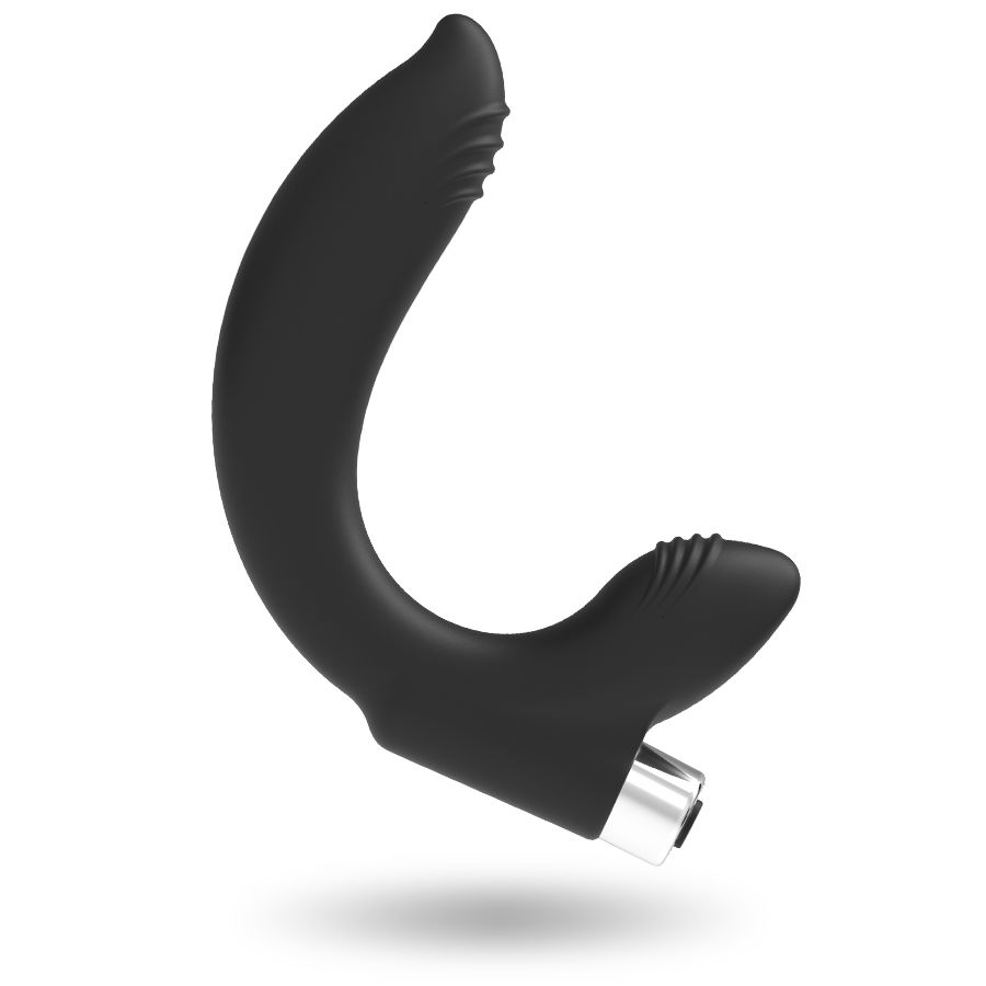 ADDICTED TOYS – VIBRADOR PROSTTICO RECARGABLE MODEL 7 – NEGRO