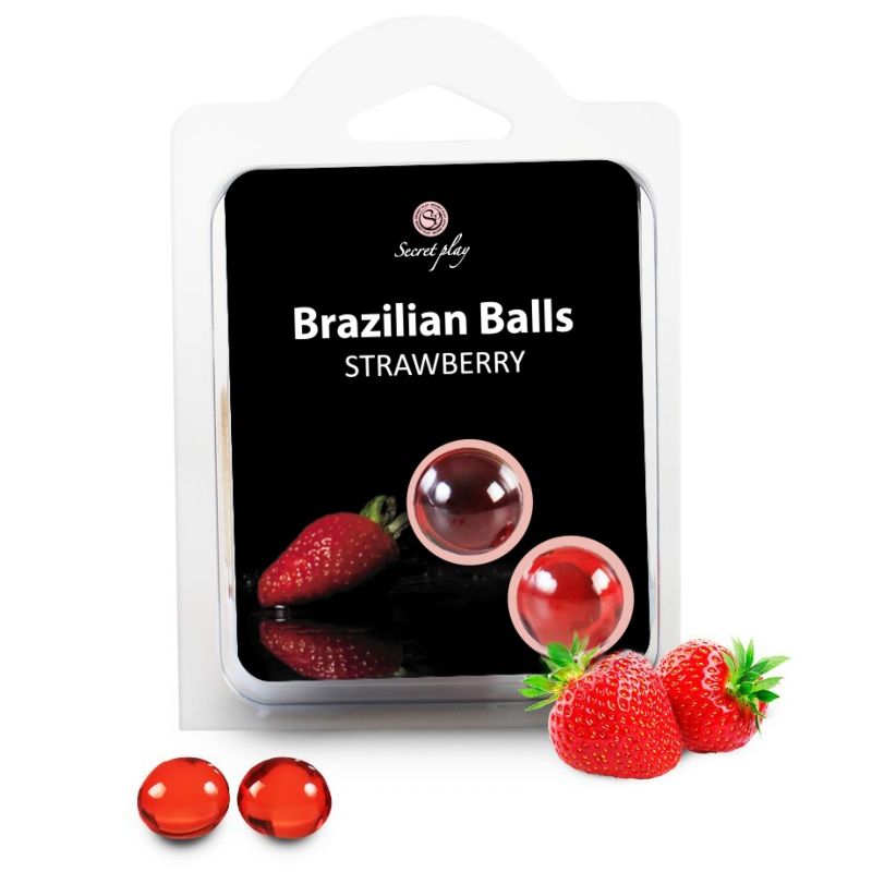 SECRETPLAY – BRAZILIAN BALLS FRESAS SET 2 BOLAS