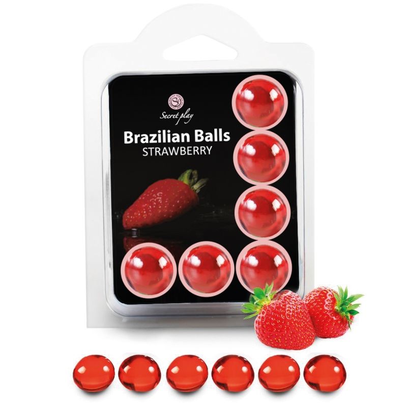 SECRETPLAY – SET 6 BRAZILIAN BALLS FRESA