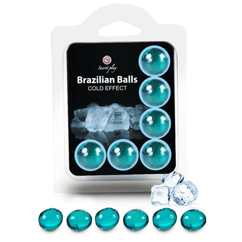 SECRETPLAY – SET 6 BRAZILIAN BALLS EFECTO FRIO