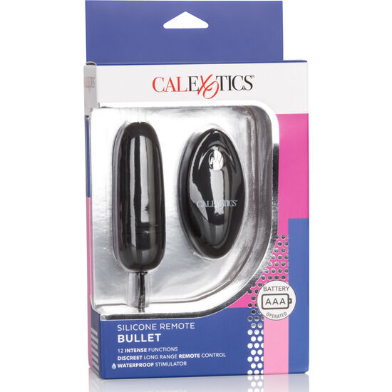 CALIFORNIA EXOTICS – HUEVO VIBRADOR DE SILICONA CON MANDO NEGRO