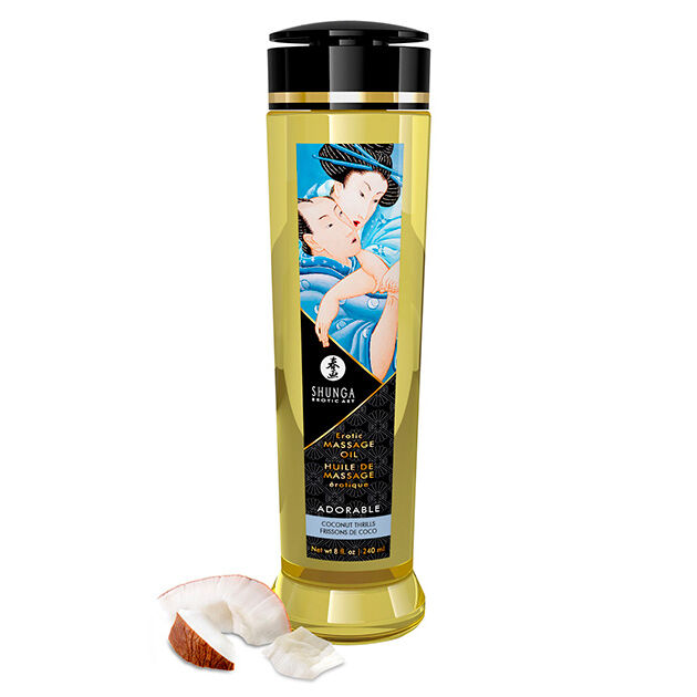 SHUNGA – ACEITE DE MASAJE EROTICO ADORABLE 240 ML