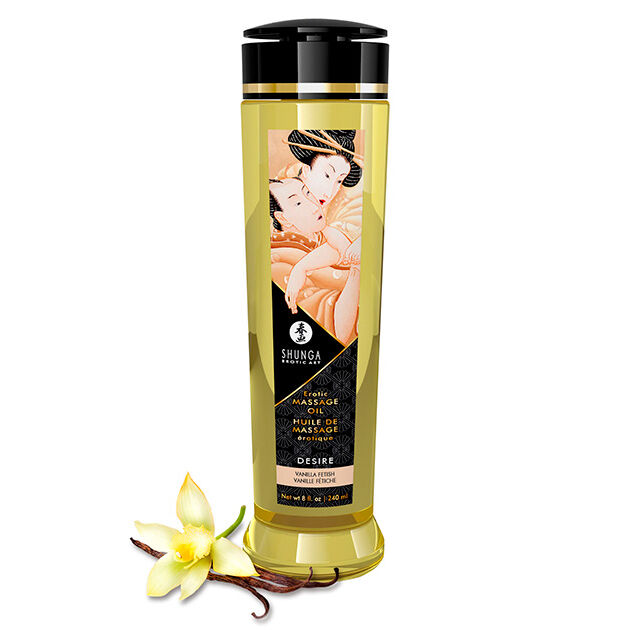 SHUNGA – ACEITE DE MASAJE EROTICO DESEO 240 ML