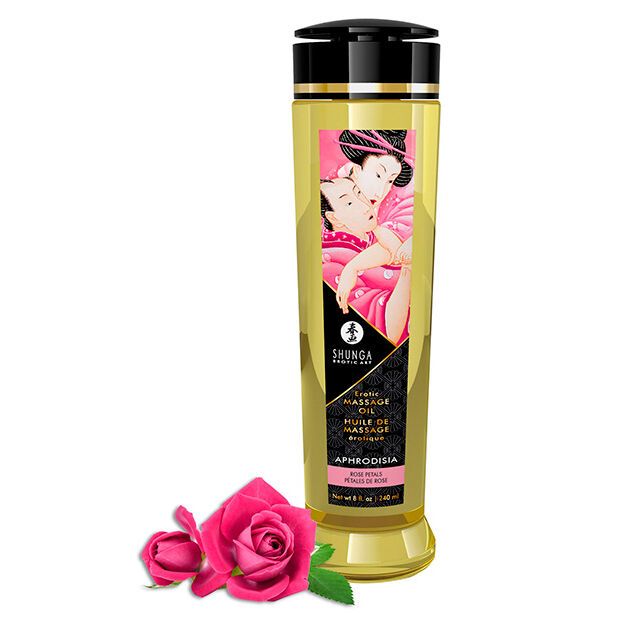 SHUNGA – ACEITE DE MASAJE EROTICO APHRODISIA 240 ML