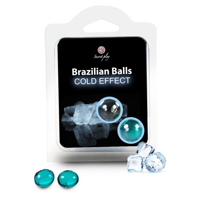 SECRETPLAY – BRAZILIAN BALLS EFECTO FRIO 2 UNIDADES