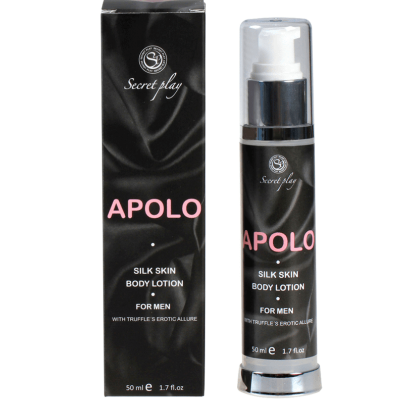 SECRETPLAY – APOLO LOCION PIEL DE SEDA PARA HOMBRES 50 ML