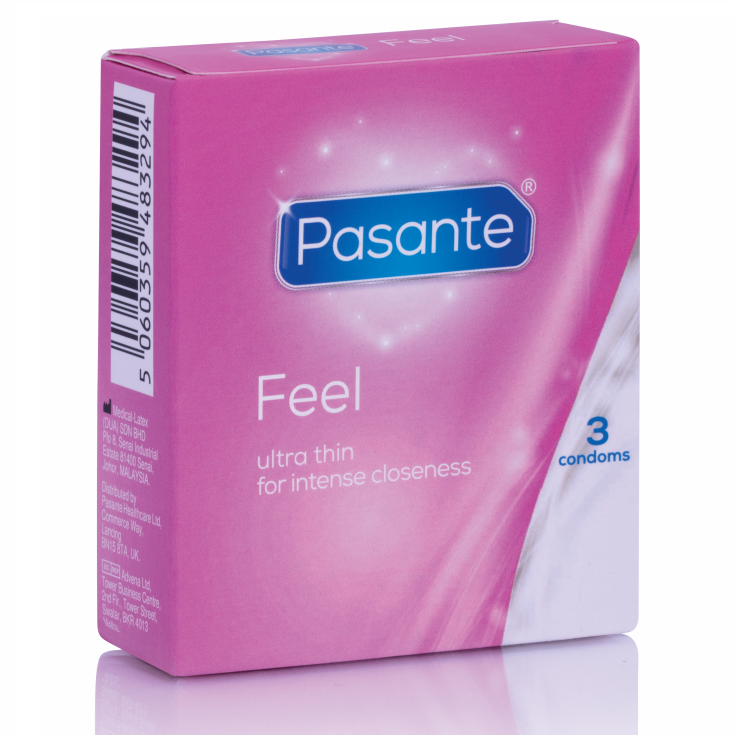 PASANTE – PRESERVATIVOS SENSITIVE ULTRAFINO 3 UNIDADES